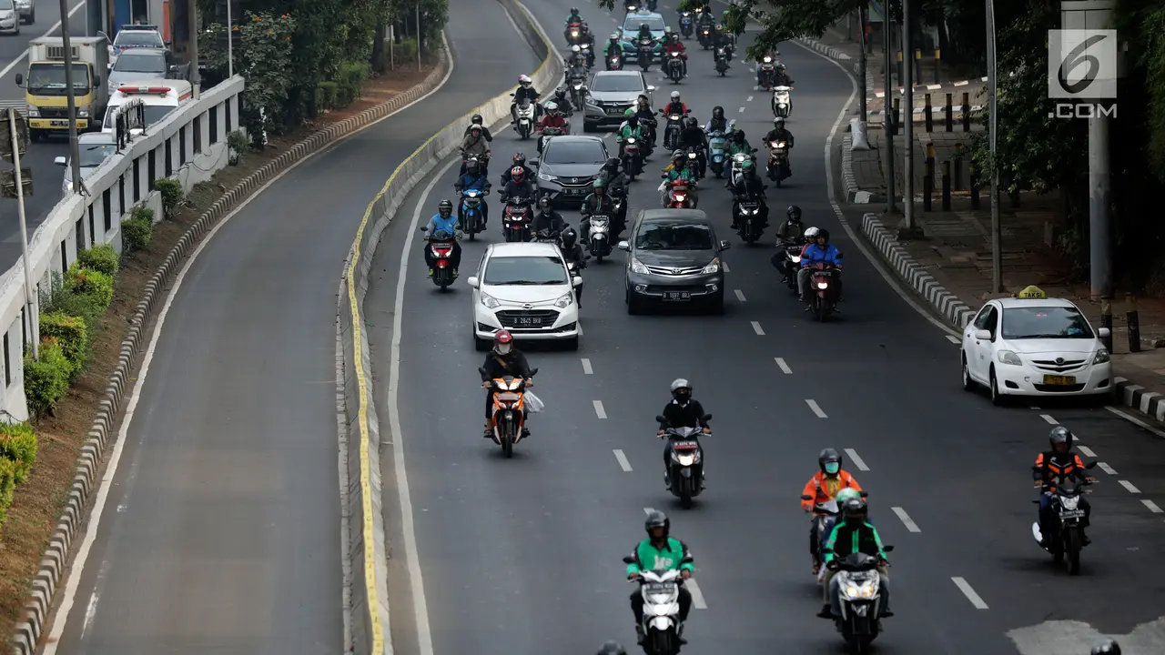 Ganjil Genap Sudah Diberlakukan di Jakarta