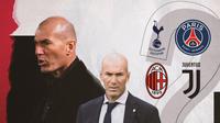 Zinedine Zidane. (Bola.com/Dody Iryawan)