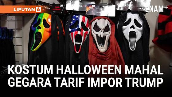 VIDEO: Tarif Impor Trump Bikin Harga Kostum Halloween Melonjak