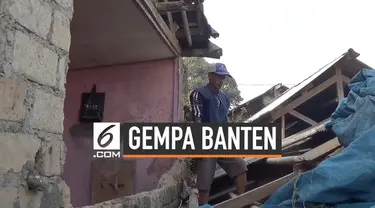 Dampak kerusakan akibat gempa Banten terjadi di beberapa titik. Di Bogor Jawa Barat, sedikitnya 7 rumah alami kerusakan usai diguncang gempa magnitudo 6,9.