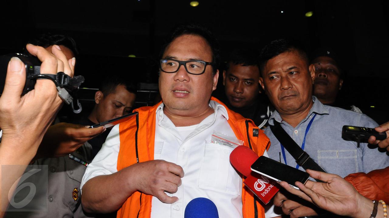 20170127-Diduga Menyuap Hakim MK Patrialis Akbar, Basuki Ditahan KPK-Jakarta