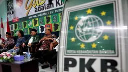 Haul yang dilaksanakan di kantor DPP PKB, Jakarta, diisi orasi budaya bertajuk 'Gus Dur Adalah Kita', Selasa (23/12/2014). (Liputan6.com/Johan Tallo)
