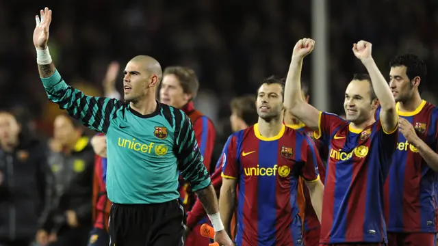 Barcelona, Manchester United, Victor Valdes