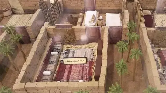 Denah rumah Rasulullah SAW. (istimewa-pwmu.co)