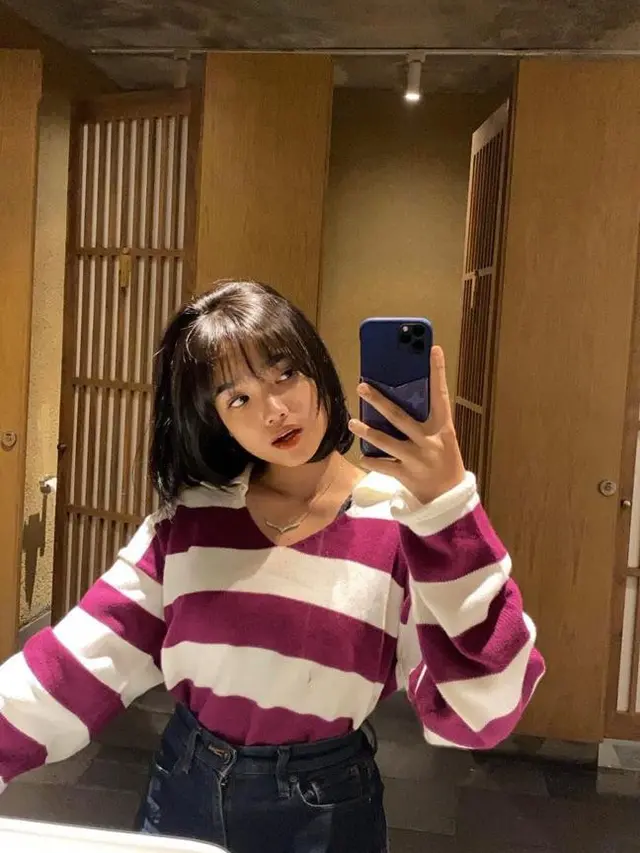 7 Potret Fuji dengan Gaya Rambut Baru, Dipuji Mirip Vanessa Angel