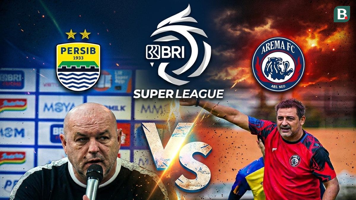 Nonton Live Streaming BRI Super League: Persib Vs Arema