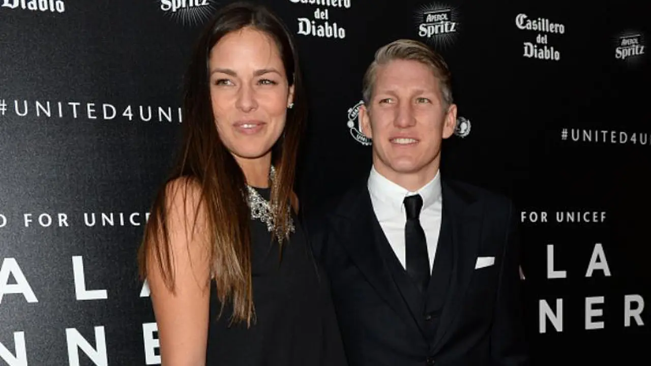 Bastian Schweinsteiger dan Ana Ivanovic