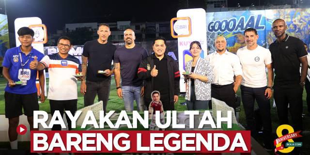VIDEO: Roberto Carlos hingga Marco Materazzi Rayakan Ultah Erick Thohir di Jakarta