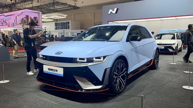 Hyundai Ioniq 5 N di GIIAS 2024