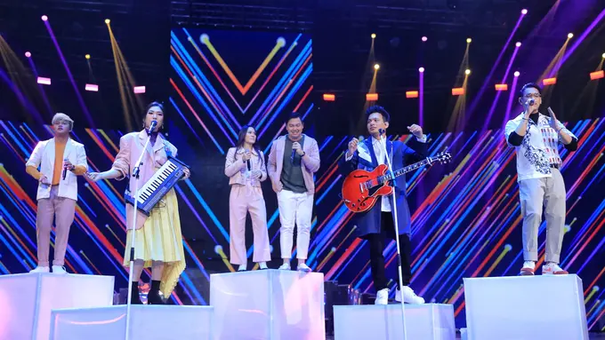 [Bintang] Ketika 6 Penyanyi Berkolaborasi di HUT SCTV ke-28