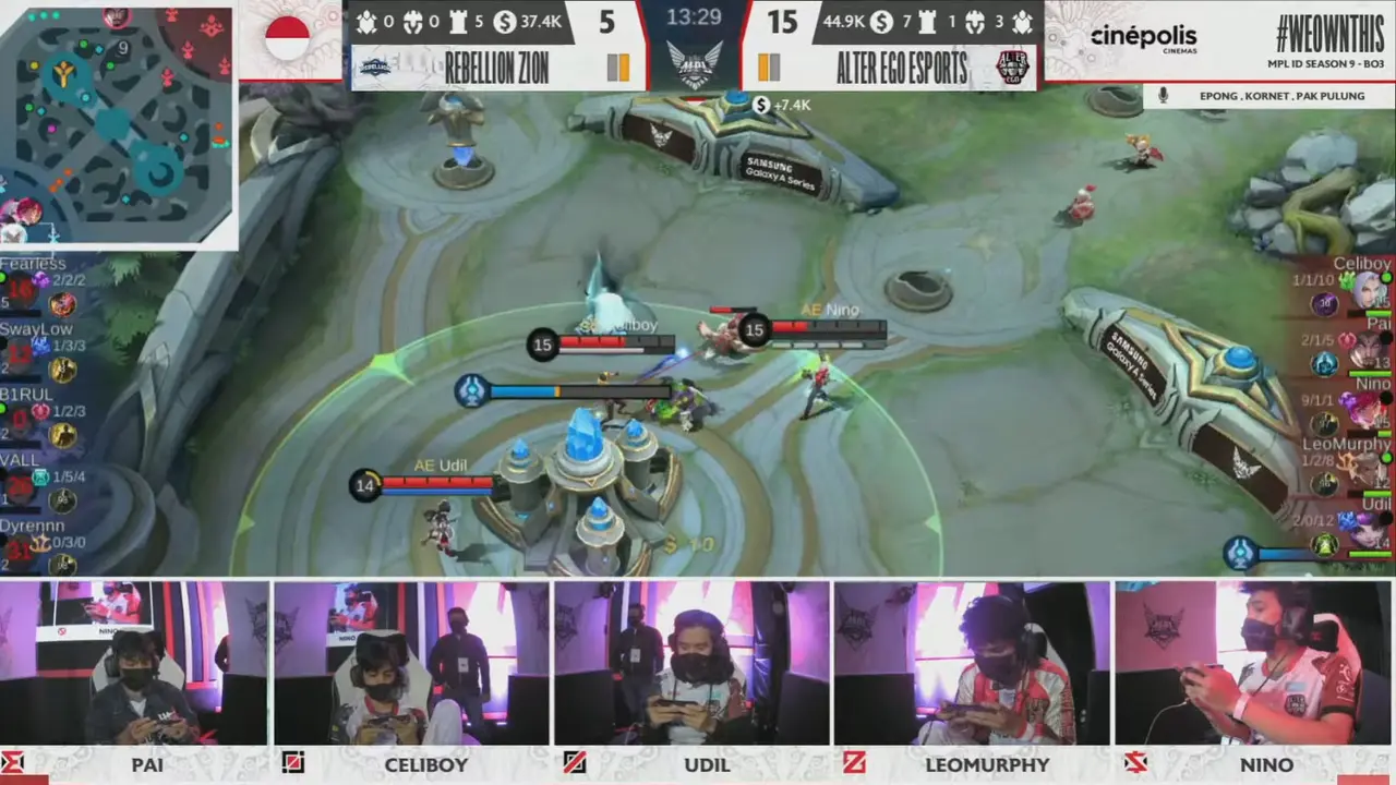 Alter Ego Esports Menang 2-1 dari Rebellion Zion