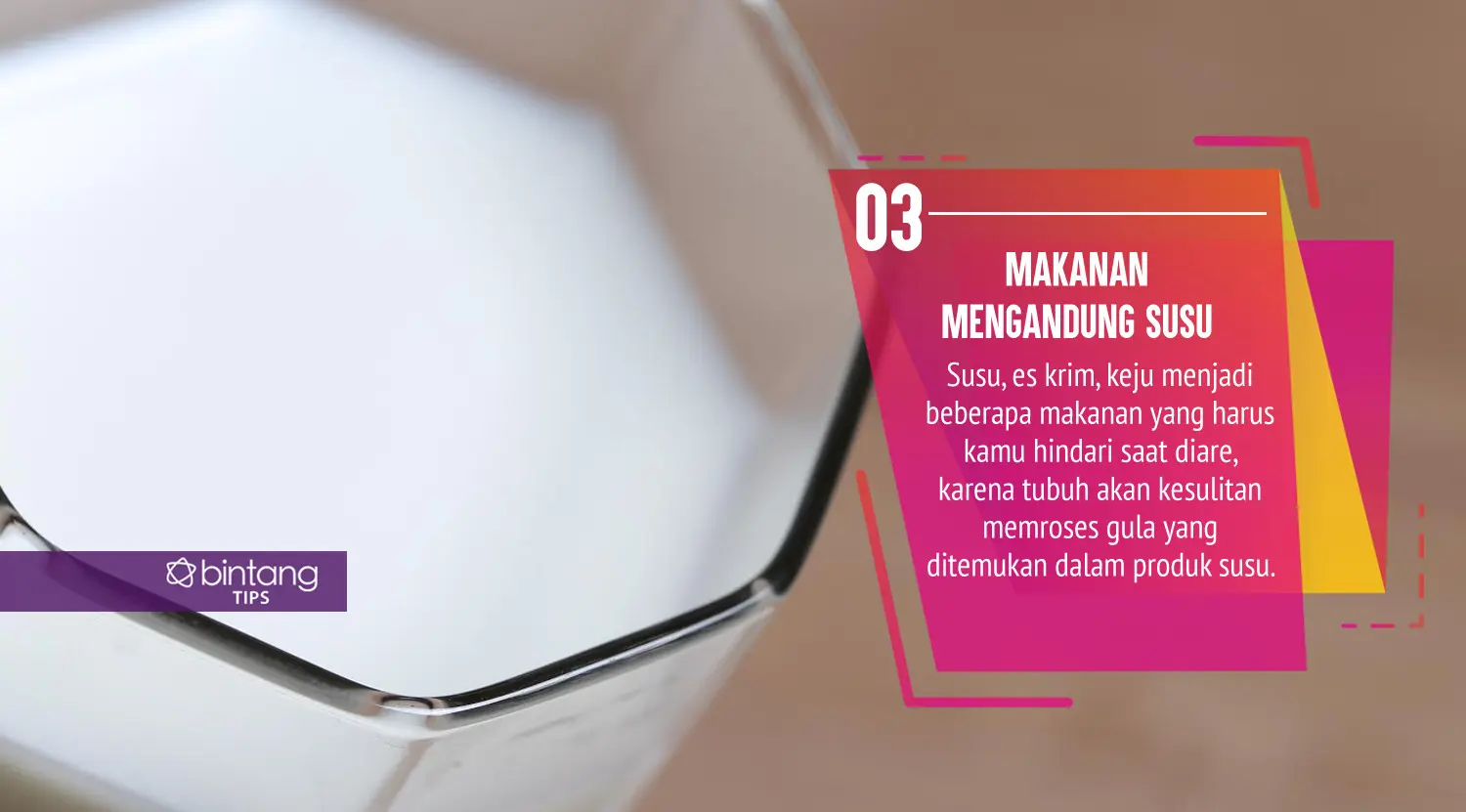 Ini makanan yang harus kamu hindari saat diare. (Foto: Adrian Putra, Digital Imaging: Nurman Abdul Hakim/Bintang.com)