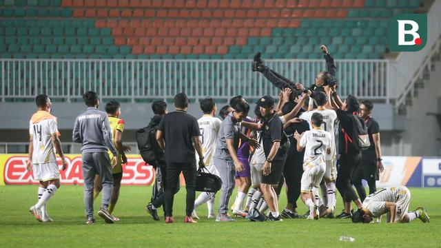 Foto: Martapura Dewa United Segel Tiket Terakhir Promosi ke BRI Liga 1 usai Singkirkan PSIM Yogyakarta di Perebutan Tempat Ketiga Liga 2