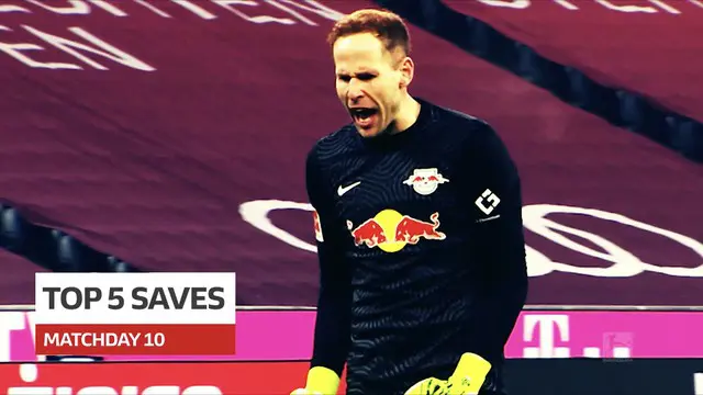 VIDEO: 5 Saves Terbaik Pekan 10 Bundesliga, Cek Aksi Kiper RB Leipzig Gagalkan Peluang Gol Bayern Munchen