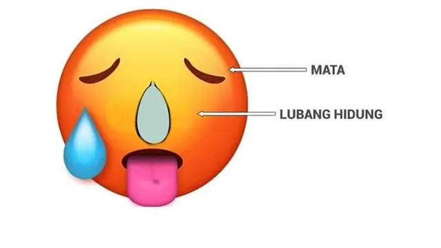 7 Editan Foto Emoji Ala Netizen Bedakan Mata dan Hidung Ini Bikin Tepuk Jidat