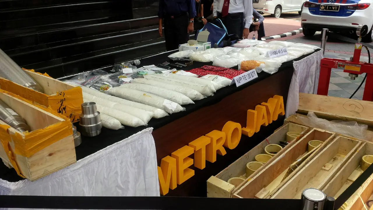 Pengungkapan sabu
