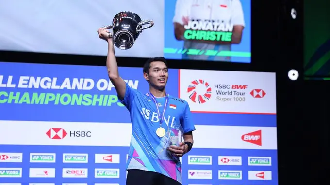 Potret Jonatan Christie (Sumber: Humas PP PBSI)