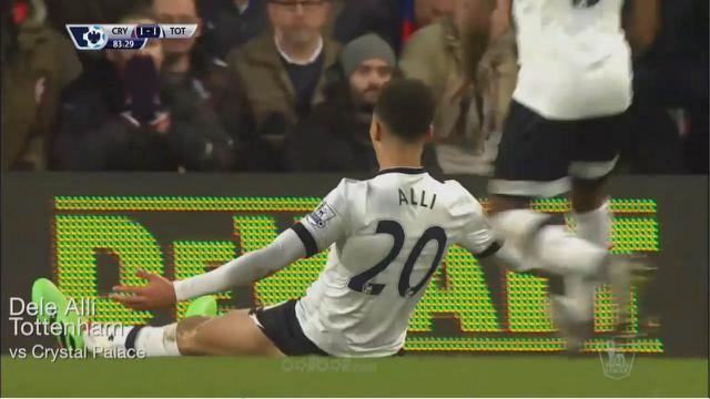Gol Genius Dele Alli Hanya dengan 3 Sentuhan