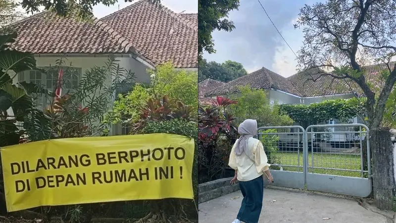 Larangan Foto di Rumah Milea