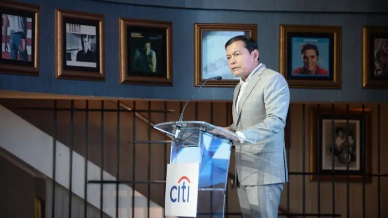 CEO Citi Indonesia Batara Sianturi ketika membuka acara peluncuran Citi Simplicity+.