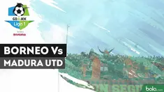 Borneo FC secara dramatis mengimbangi Madura United 2-2 setelah tertinggal 0-2 terlebih dahulu.