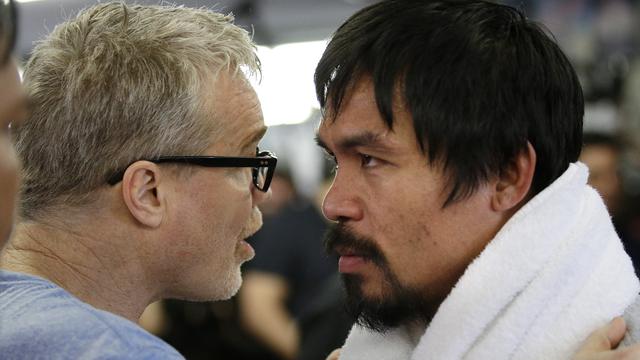 Pacquiao Sedang Berlatih Fisik