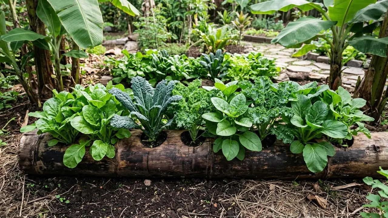 Cara Menanam di Batang Pisang untuk Menghasilkan Sayuran Subur