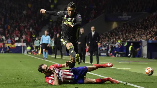 Atletico Madrid Tumbangkan Juventus di Kandang