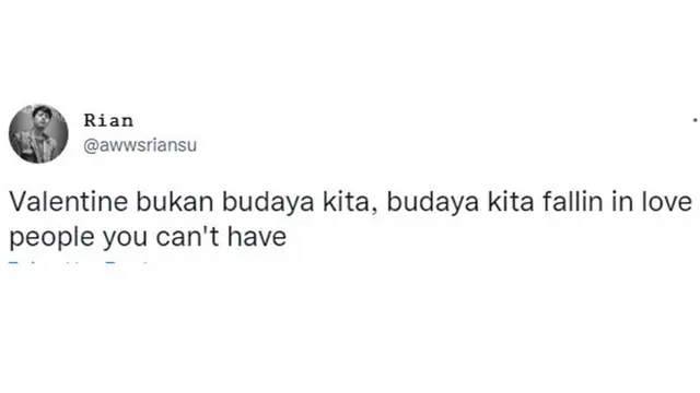 10 Cuitan Kocak Netizen soal 'Valentine Day Bukan Budaya Kita' Ini Bikin Ngenes