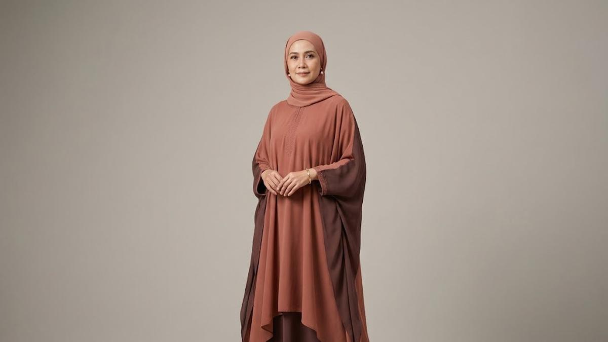 6 Model Gamis Longgar untuk Ibu 50-an yang Nyaman Dipakai saat Maulid Nabi 2026
