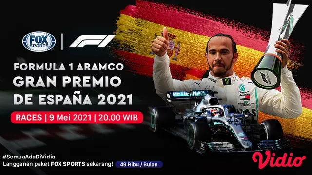 Live Streaming F1 Catalunya Series di FOX Sports