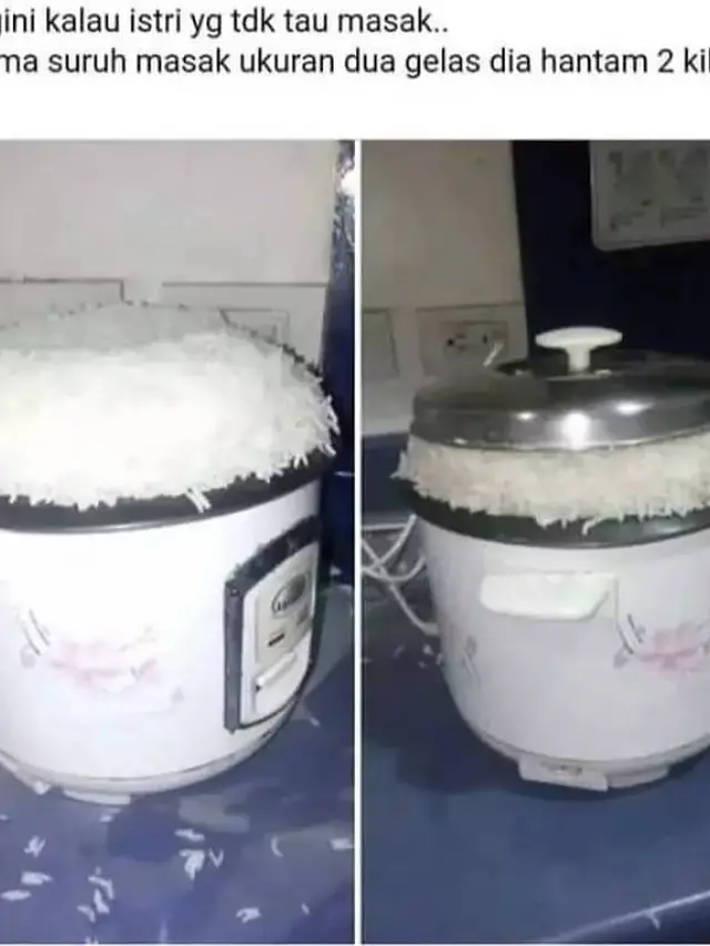 7 Potret Nyeleneh Orang Gagal Masak Nasi Ini Bikin Geleng Kepala