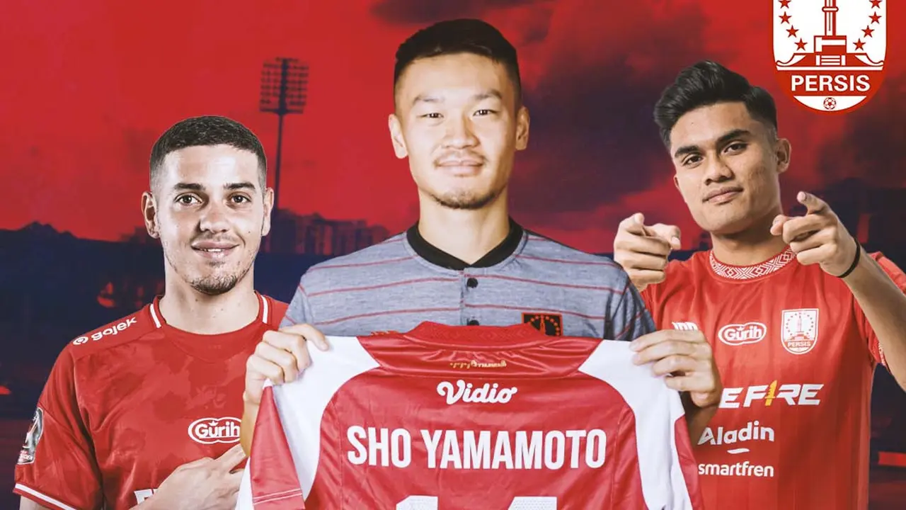 Persis Solo - Alexis Messidoro, Sho Yamamoto, Ramadhan Sananta