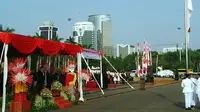 Setelah upacara di Monas, Ahok akan mengikuti upacara peringatan HUT RI di Istana Merdeka, Jalan Medan Merdeka Utara, Jakarta Pusat. 