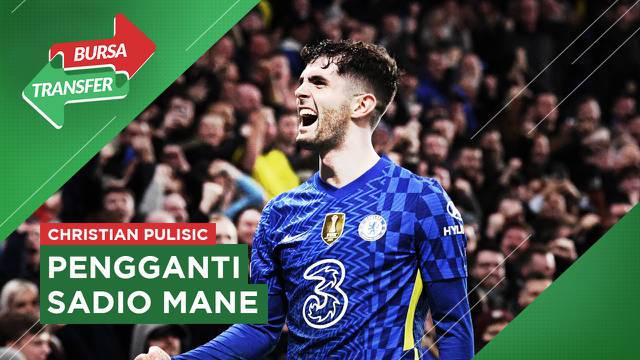 Berita video bursa transfer, Christian Pulisic jadi incaran utama Liverpool untuk gantikan Sadio Mane