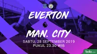 Premier League - Everton Vs Manchester City (Bola.com/Adreanus Titus)