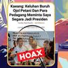 Cek Fakta: Hoaks Artikel Kaesang Diminta Petani hingga Ojol untuk Segera Jadi Presiden