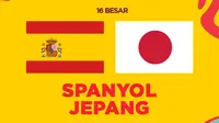 Piala Dunia U-17 - Spanyol Vs Jepang (Bola.com/Adreanus Titus)