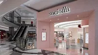 Sociolla Store yang ada di Lippo Mall Puri (Dok. Social Bella)