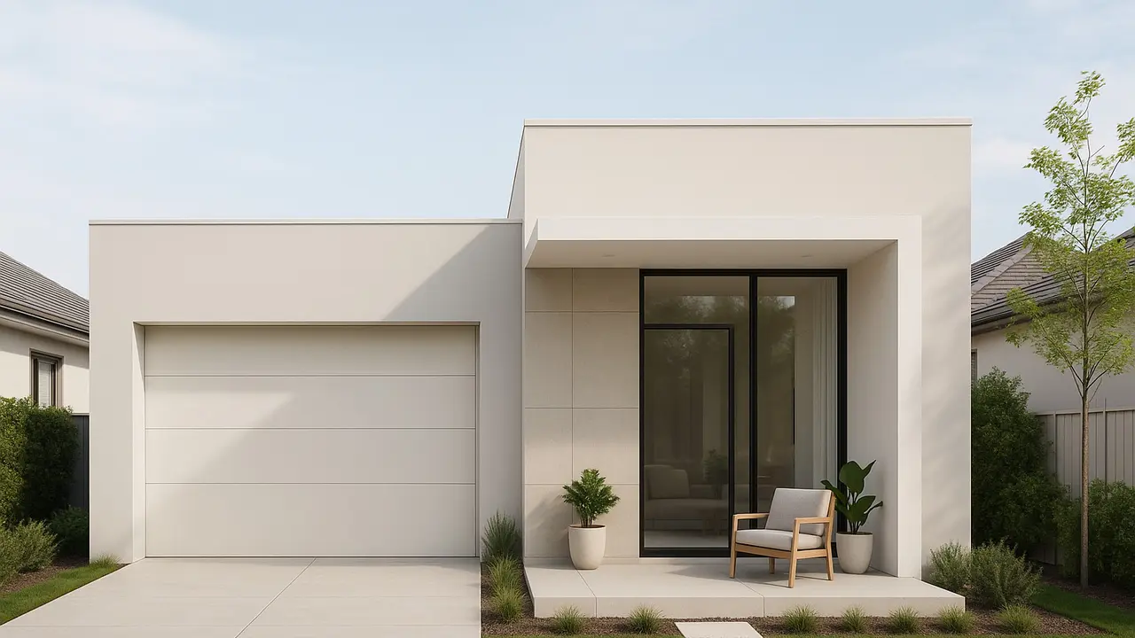 Model Rumah 6x9 dengan Garasi