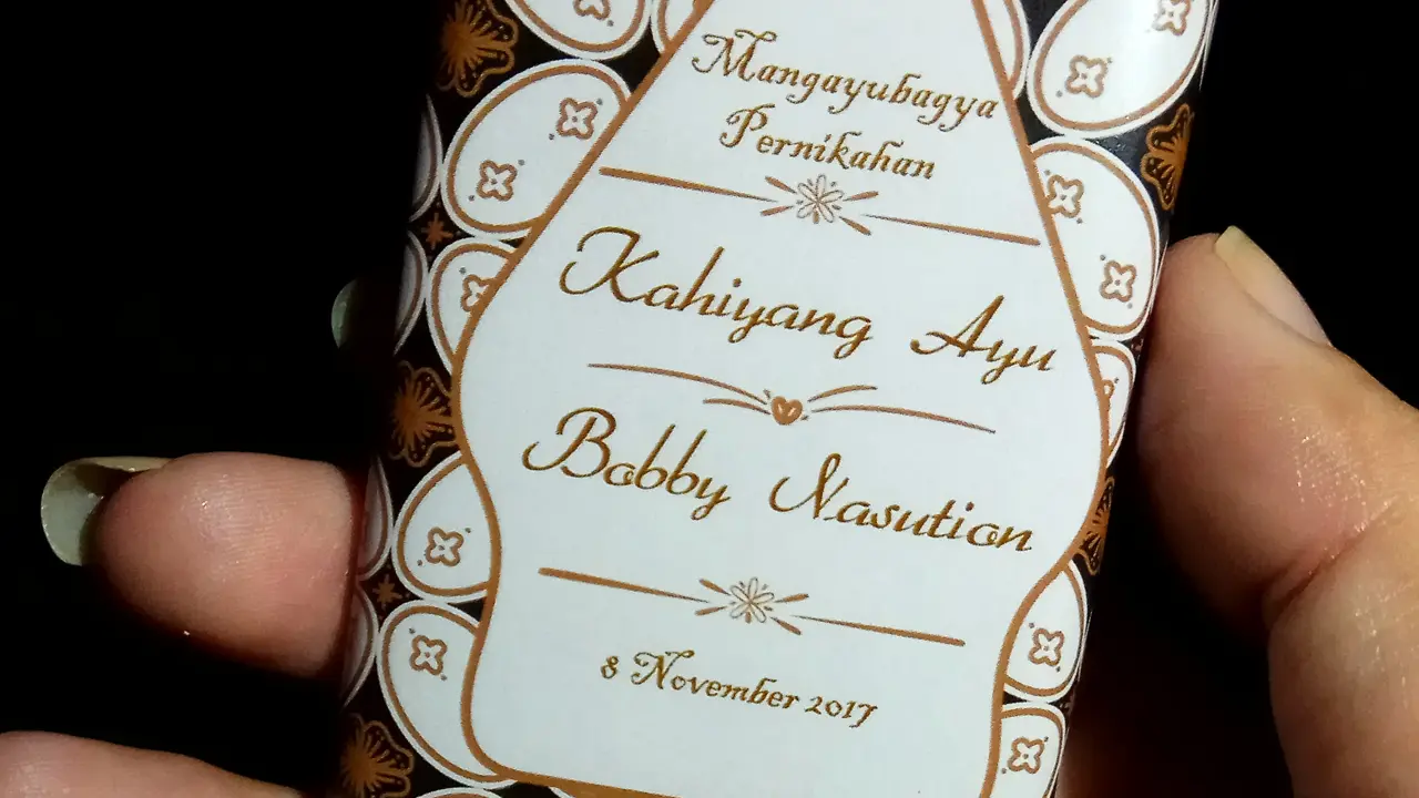 [Bintang] Cokelat edisi Kahiyang Ayu