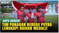Tim Panahan Beregu Putra Indonesia Lengkapi Emas Panahan SEA Games 2025!