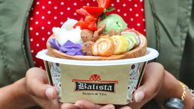Menu batoxmanis di Balista, Bandung