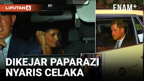 VIDEO: Pangeran Harry dan Meghan Markle Sebut Hampir Celaka Saat Dikejar Paparazi, Saksi Mata: Hiperbola Abis!