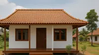 10 Inspirasi Rumah Bagus Sederhana dengan Lantai Kayu yang Memikat, Bikin Hunian Terlihat Lebih Mewah di Tahun 2025