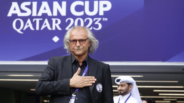 Petar Segrt saat menukangi Timnas Tajikistan di Piala Asia 2023