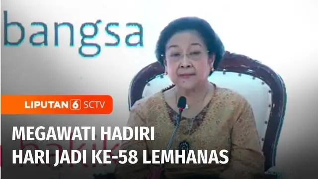 VIDEO: Megawati Soekarnoputri Menghadiri Hari Jadi Ke-58 Lemhannas RI