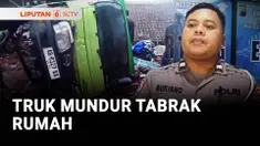 Sebuah truk bermuatan keramik tiba-tiba berjalan mundur saat melintasi jalan menanjak di lereng Gunung Merbabu, Magelang, Jawa Tengah, pada Jumat sore. Truk yang meluncur tanpa kendali menabrak rumah.