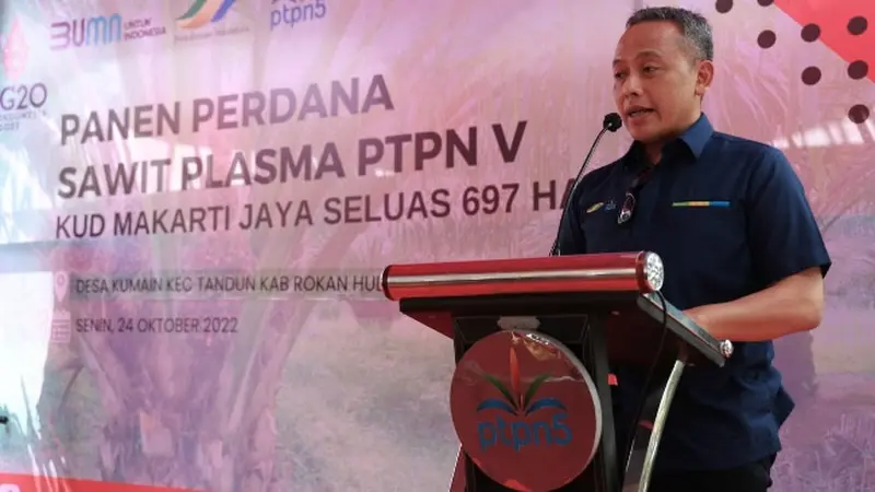 Chief Executive Officer PTPN V, Jatmiko Santosa.