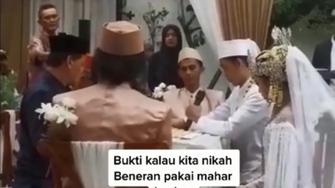 Pasangan Menikah dengan Mahar Kucing Sukses Bikin Warganet Gemas
